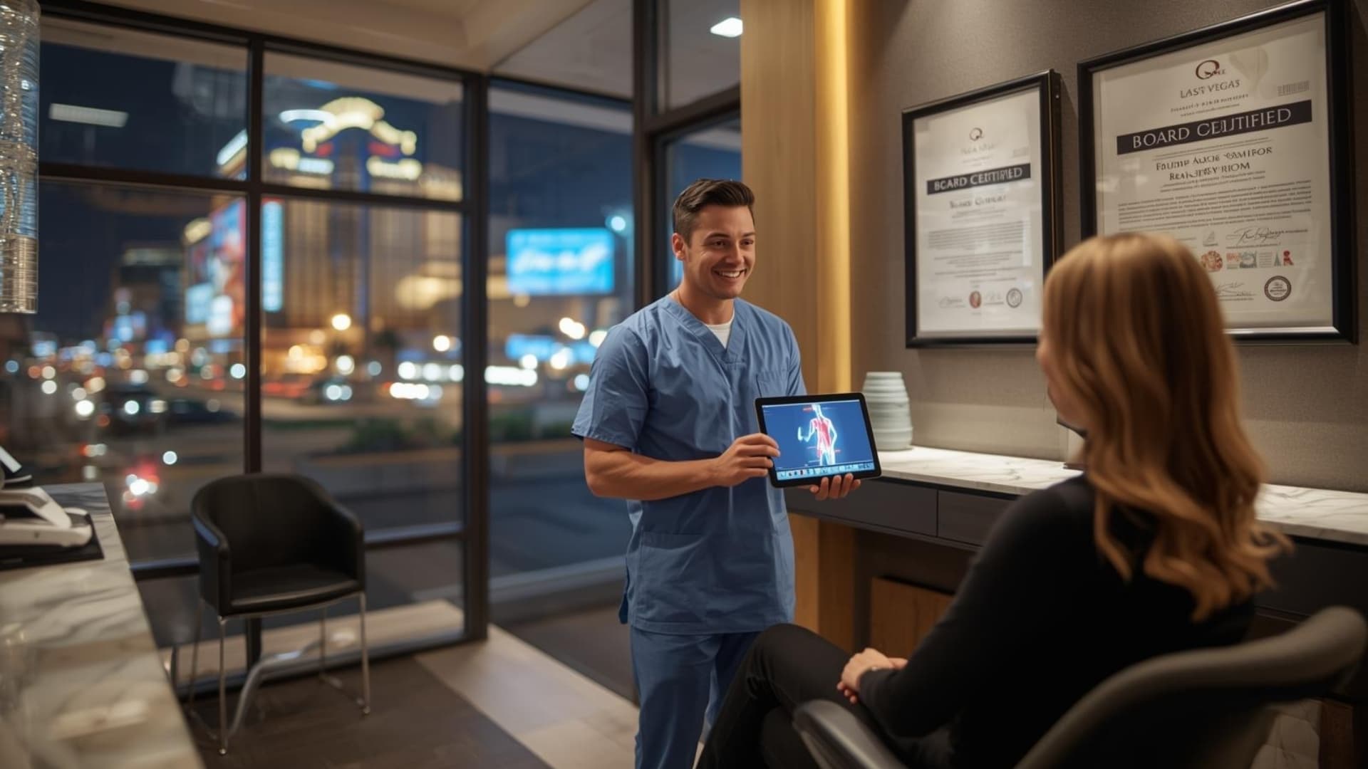 Professional medical team in a modern surgical facility